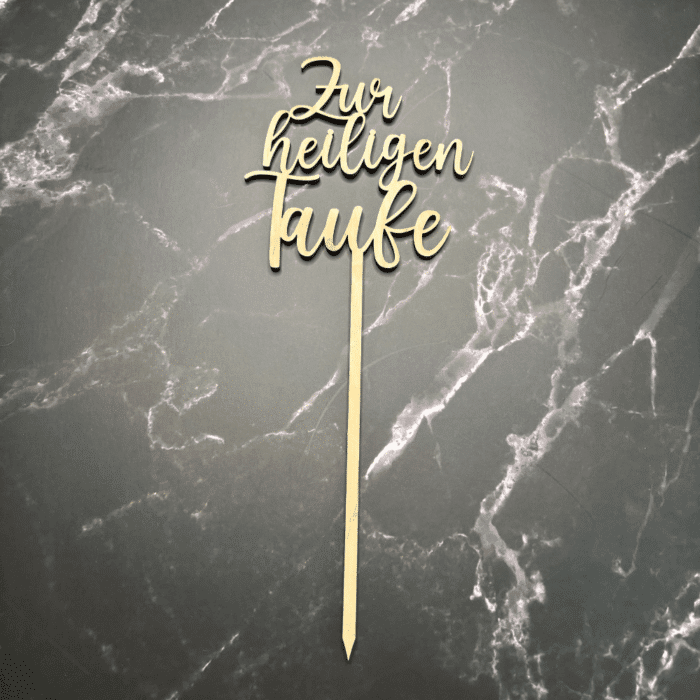 Caketopper Zur heiligen Taufe – Bild 3