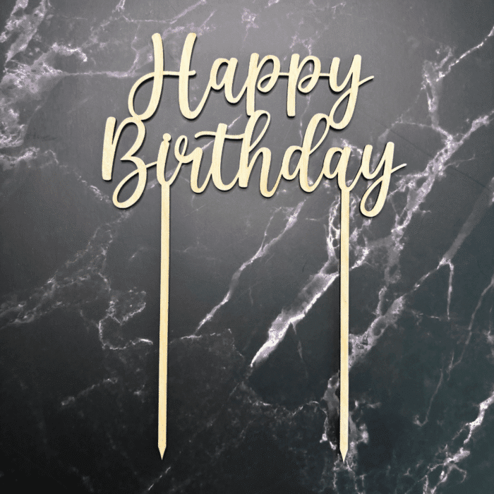 Caketopper Happy Birthday – Bild 3