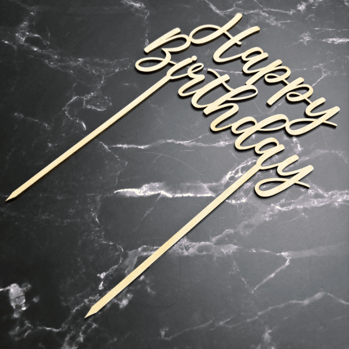 Caketopper Happy Birthday – Bild 2