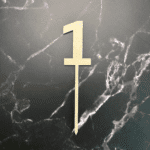 Caketopper Zahlen 0-9 – Bild 4