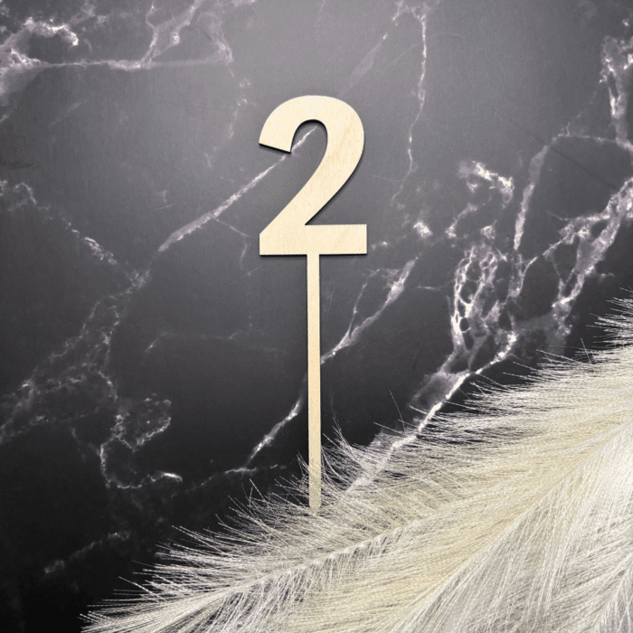 Caketopper Zahlen 0-9 – Bild 9