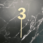 Caketopper Zahlen 0-9 – Bild 10