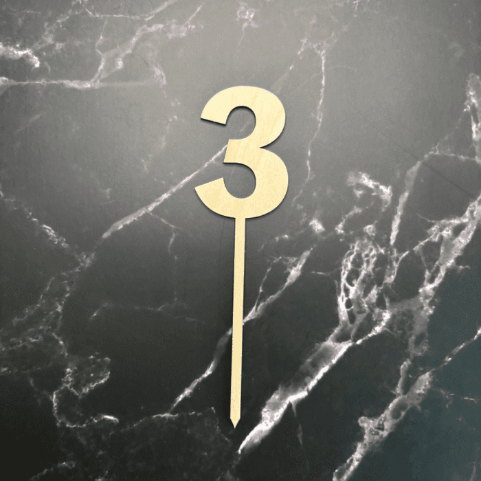 Caketopper Zahlen 0-9 – Bild 10