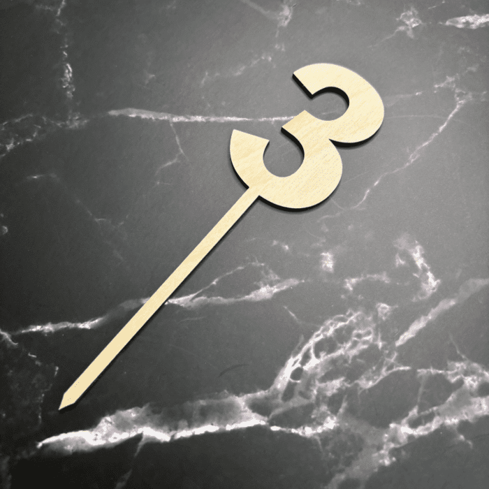 Caketopper Zahlen 0-9 – Bild 11