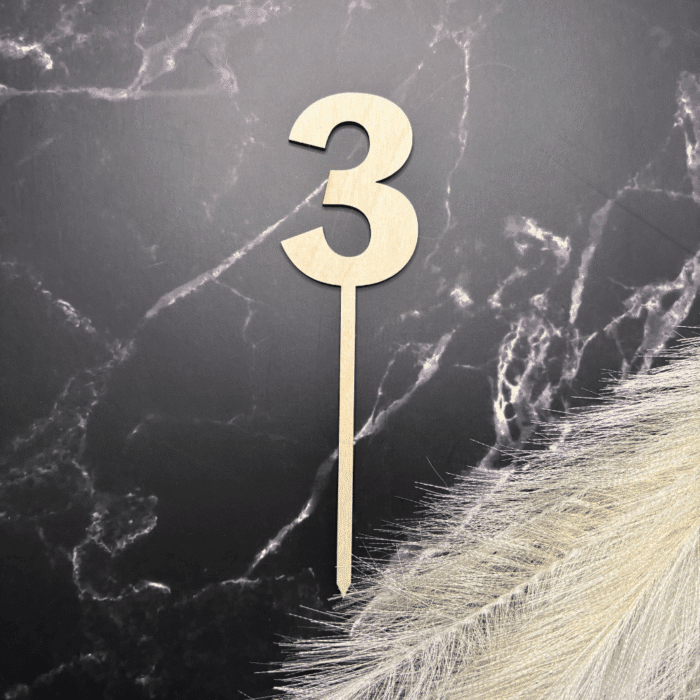 Caketopper Zahlen 0-9 – Bild 12