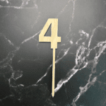 Caketopper Zahlen 0-9 – Bild 13