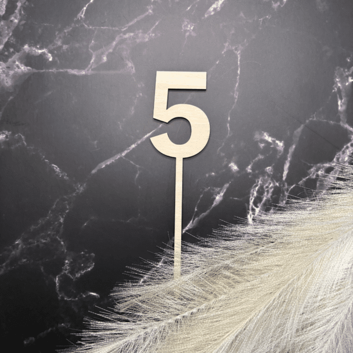 Caketopper Zahlen 0-9 – Bild 18