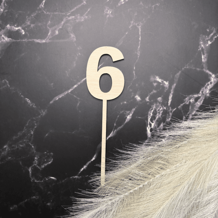 Caketopper Zahlen 0-9 – Bild 21