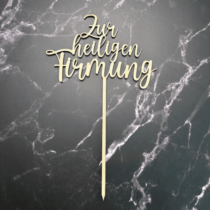 Caketopper Zur heiligen Firmung – Bild 3