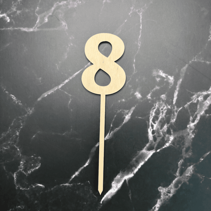 Caketopper Zahlen 0-9 – Bild 25