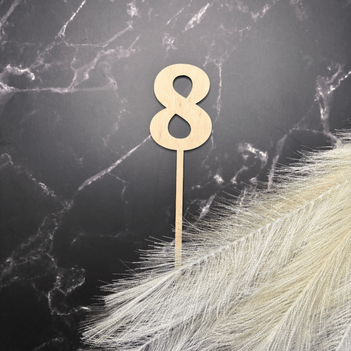 Caketopper Zahlen 0-9 – Bild 27