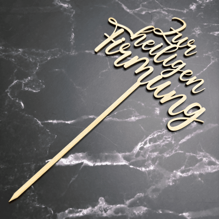 Caketopper Zur heiligen Firmung – Bild 2