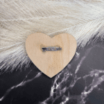 Anstecker in Herzform – Bild 2