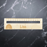 Lineal mit Wunschname – Bild 2