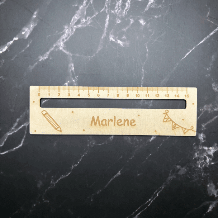 Lineal mit Wunschname – Bild 6