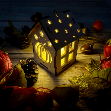 Kürbis aus Holz – dekorative Herbstdeko