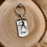 Edelstahl Anhänger mit Sternzeichen Waage Gravur