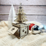 LED Kamin mit Baum Weihnachten – Bild 4