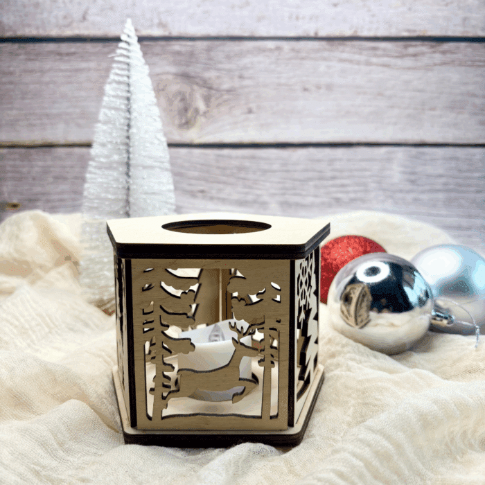 LED Windlicht Weihnachten – Bild 6