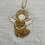 Engel Ornamente 6er Set – Bild 6