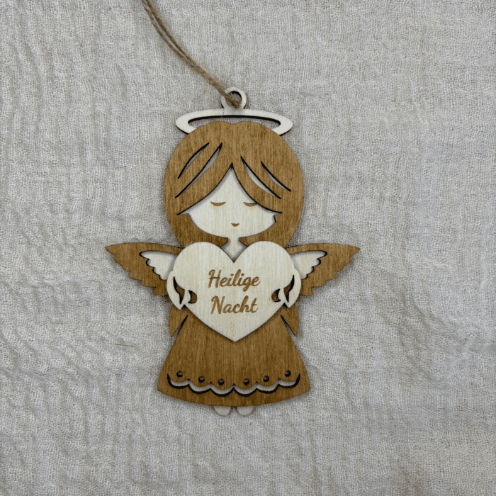 Engel Ornamente 6er Set – Bild 7