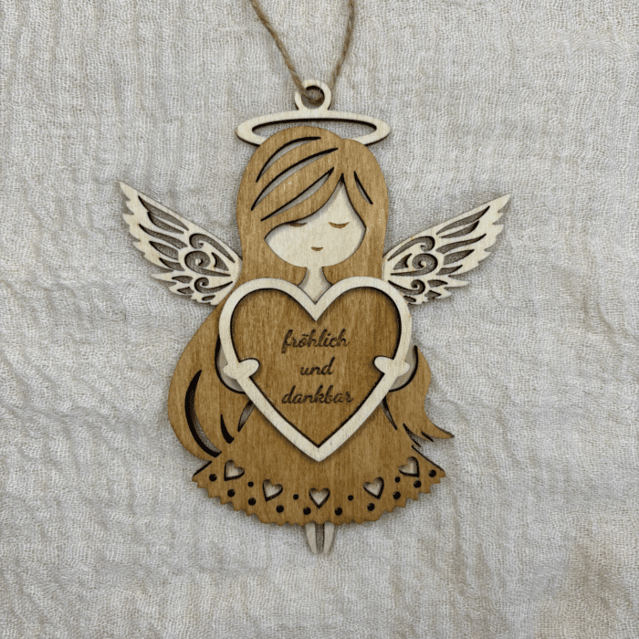 Engel Ornamente 6er Set – Bild 8