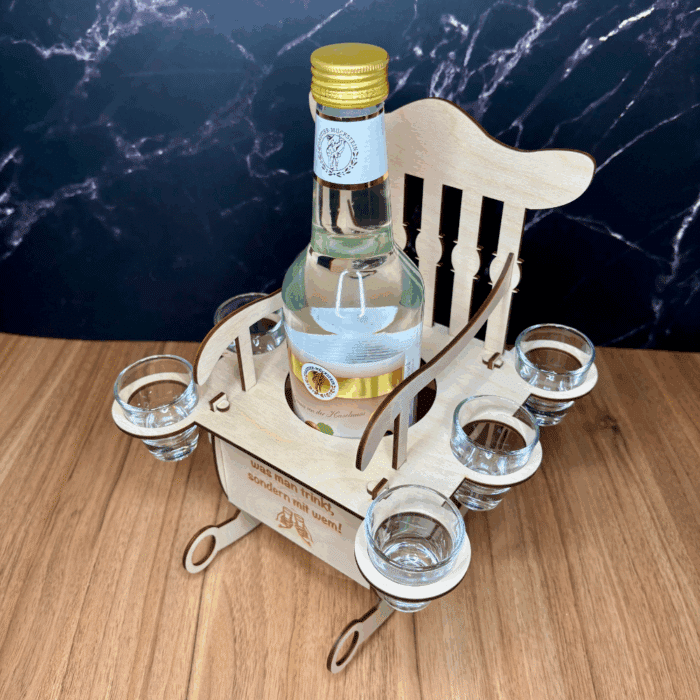 Schnaps Schaukelstuhl – Bild 3