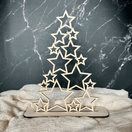 Sternenbaum aus Holz