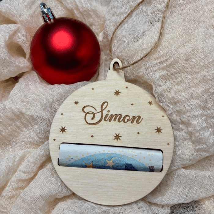 Personalisiertes Geldgeschenk Ornament – Bild 2