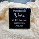 Schieferuntersetzer 4er Set Wein – Bild 2